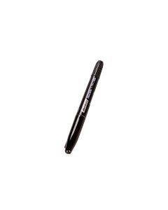 MARCADOR PUNTA DOBLE EZCO DOPPIO PERMANENTE (2 EN 1) NEGRO *UNID