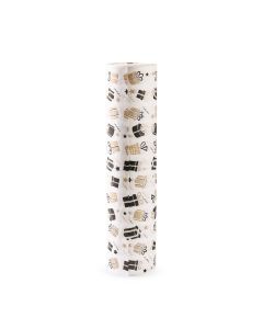 PAPEL FANTASIA mE 60CM REGALO (SUPER BLANCO - 40GRS - 280MTS) BOBINA *6,75KG