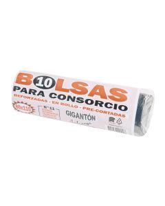 BOLSAS RESIDUO NEGRA SON BUENAS.(ROLLO*10U) 80*110 POLYFILM *UNID