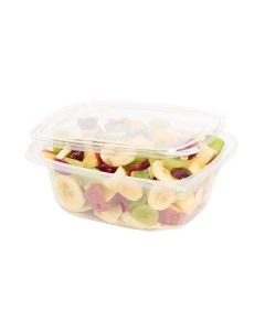 POTE DARNEL CUADRADO PET.(24OZ) CON BOTON SEGURIDAD (710ML) CON TAPA *100UNID